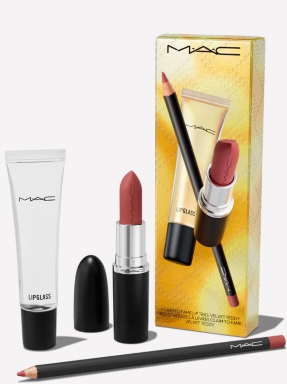 MAC COSMETICS CLAIM TO FAME LIP TRIO